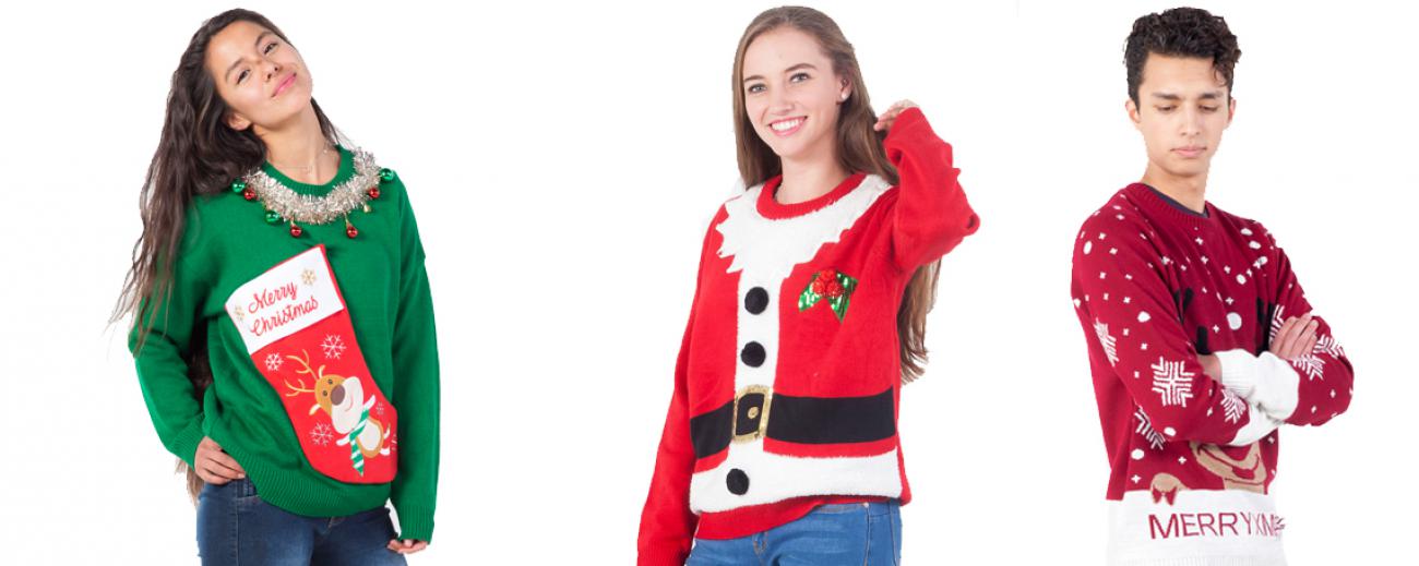 Los 'ugly sweaters' se instalan en el Ecuador para Navidad |  