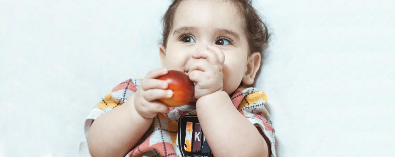La alimentación complementaria inicia a los seis meses de edad. Foto: Unsplash