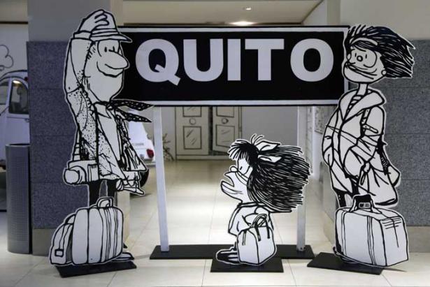 Los visitantes podrán encontrarse con gigantografías del personaje en la exposición. Foto: Patricio Terán / Familia