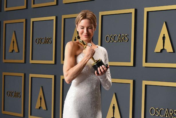 Zellweger ganó el Oscar a mejor actriz principal por su interpretación de Judy en el filme homónimo. Foto: AFP