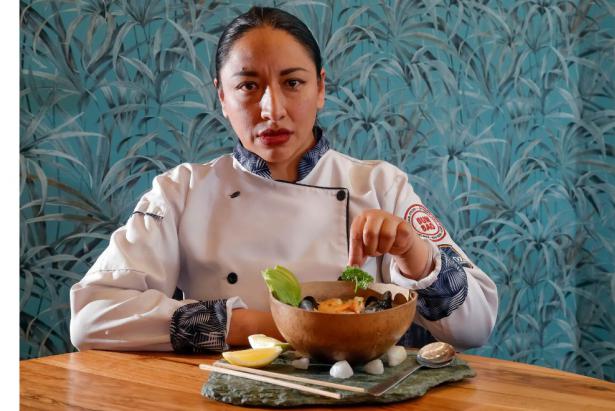 Elizabeth Andrade es la chef ejecutiva del restaurante Feroz desde hace unos dos años. Foto: Patricio Terán/FAMILIA