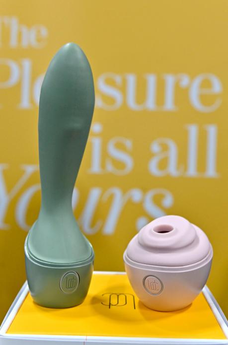 En el Salón de Electrónica de Gran Consumo en el CES se exhibieron productos destinados a la salud sexual. Foto: AFP