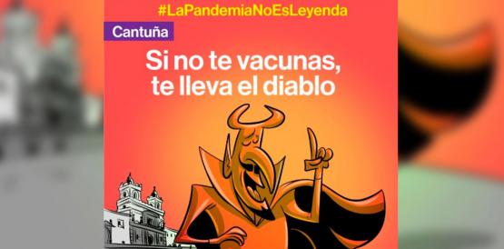 La campaña #LaPandemiaNoEsLeyenda expone recomendaciones de bioseguridad para tener en cuenta durante las fiestas de diciembre. Ilustración: Jorge Cevallos/ EL COMERCIO